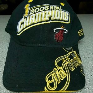 Miami Heat 2006 NBA Champions Strap-back Hat